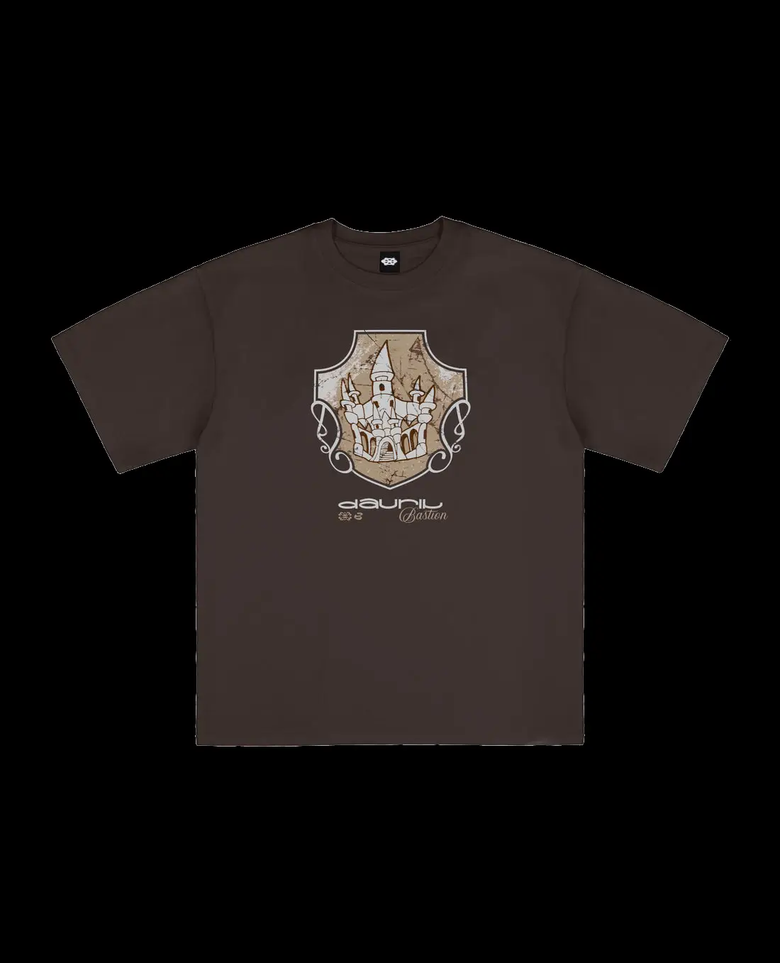 DAVRILSUPPLY Brown Bastion T Shirt (1) DAVRILSUPPLY Brown Bastion T Shirt (1)