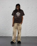 DAVRILSUPPLY Brown Bastion T Shirt (2)