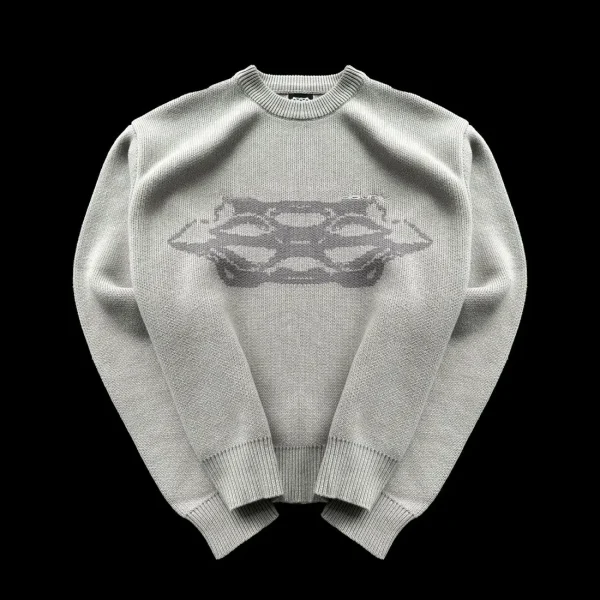 DAVRILSUPPLY Concret Knit Sweatshirts (1)