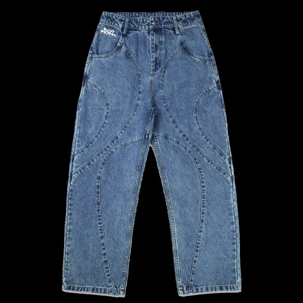 DAVRILSUPPLY Layer Denim Pants (1)