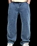 DAVRILSUPPLY Layer Denim Pants (2)