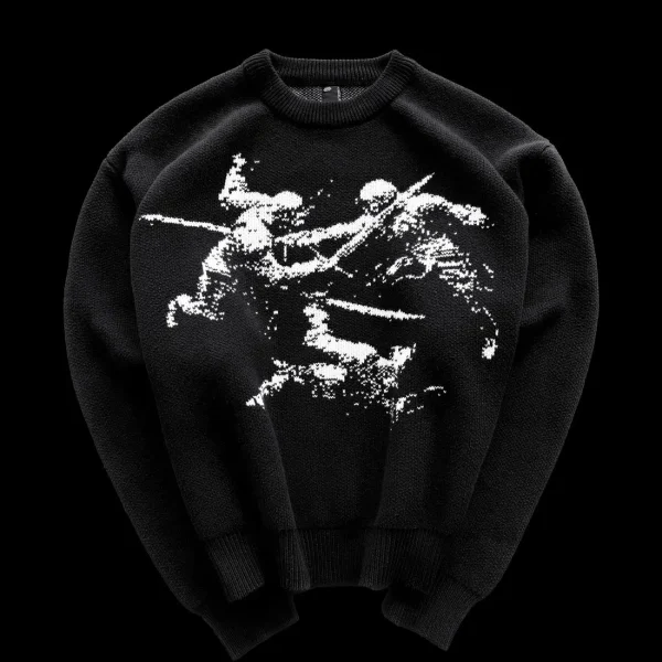 DAVRILSUPPLY The Last Duel Knit Sweatshirts (1)
