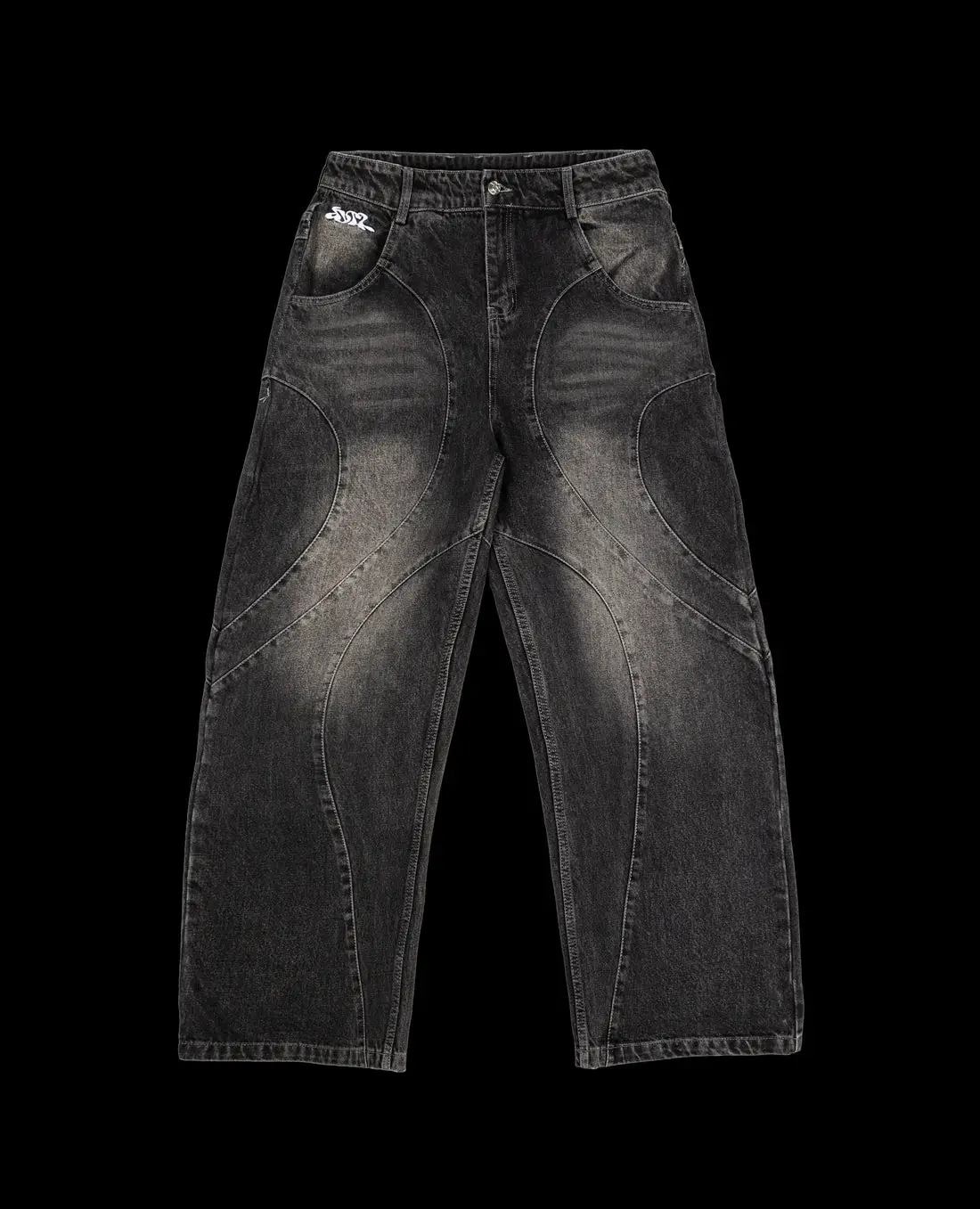 DAVRILSUPPLY Washed Layer Denim Pants (1) DAVRILSUPPLY Washed Layer Denim Pants (1)