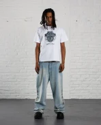 DAVRILSUPPLY White Bastion T Shirt (2)