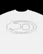 DAVRILSUPPLY White Segment T Shirt (3)