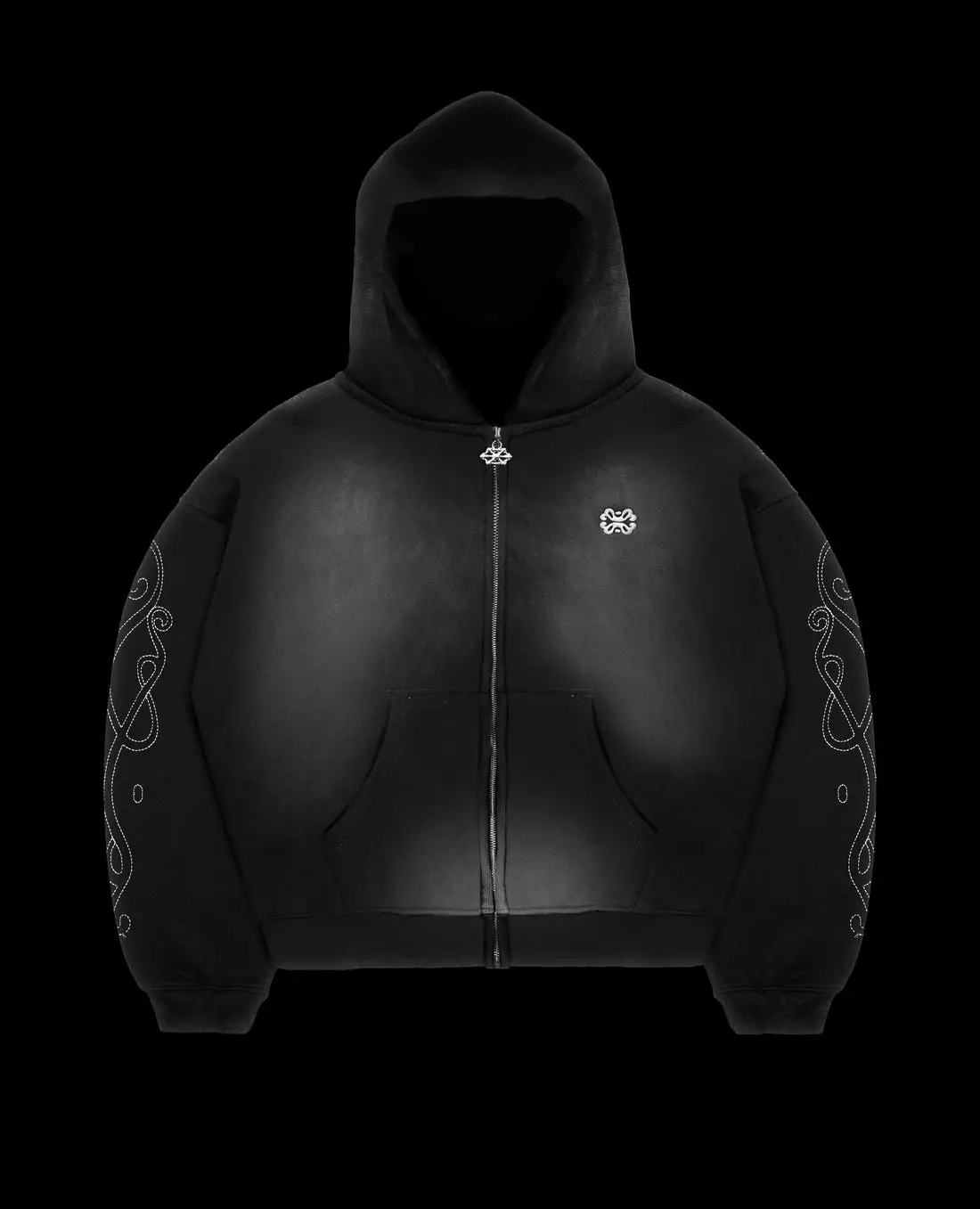 Davrilsupply Ceramic Zip Hoodie (1) Davrilsupply Ceramic Zip Hoodie (1)
