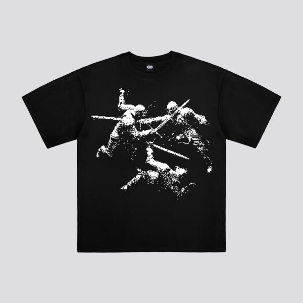 BLACK LAST DUEL T SHIRT
