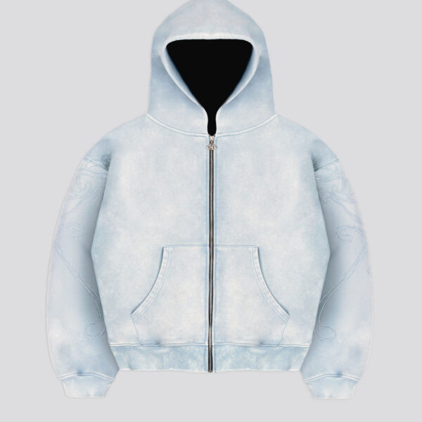 Davril Supply Blue Art Nouveau Zip