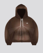Davril Supply Brown Rays Zip