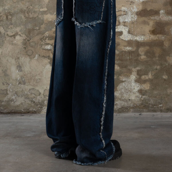 Davril Supply Dark Blue Mega Baggy (2)