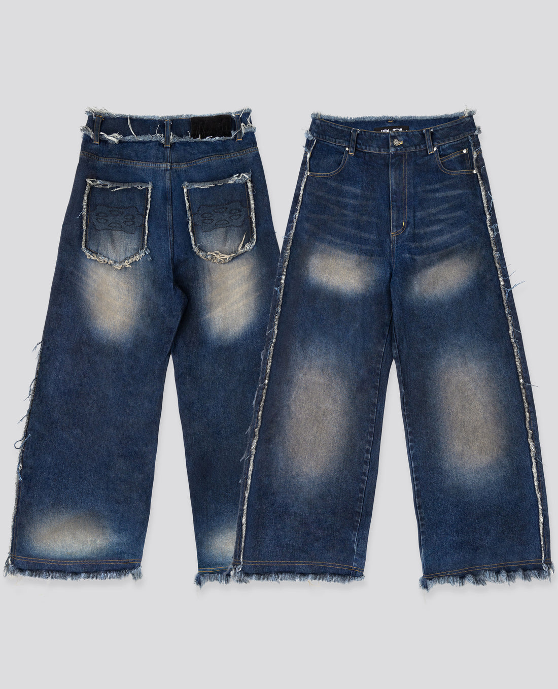 Davril Supply Dark Blue Mega Baggy Davril Supply Dark Blue Mega Baggy