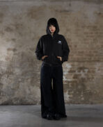 Davril Supply Dark Grey Distressed Zip (2)