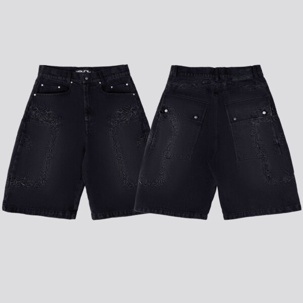 DavrilSupply Dark IVY Denim Jort (5)