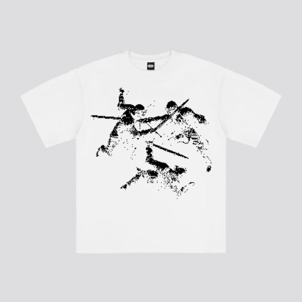 WHITE LAST DUEL T SHIRT