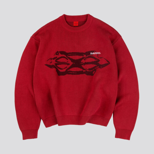 Davril Supply Solar Red Brutal Knitwear