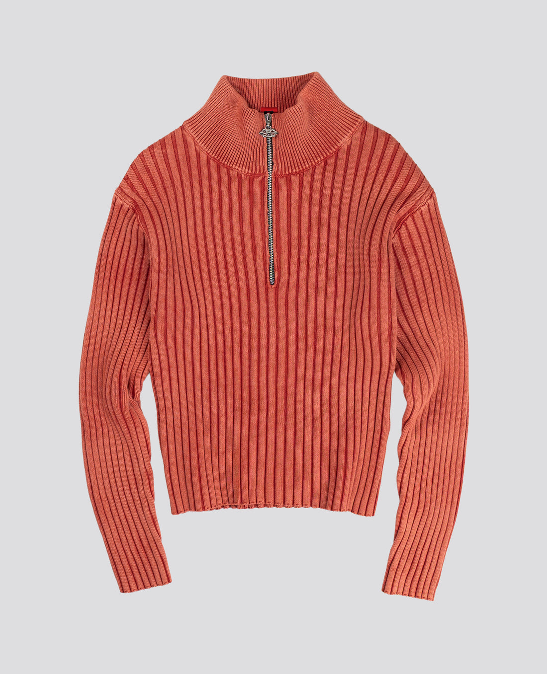 Davrilsupply Red Fitted Ribbed Knitwear Davrilsupply Red Fitted Ribbed Knitwear