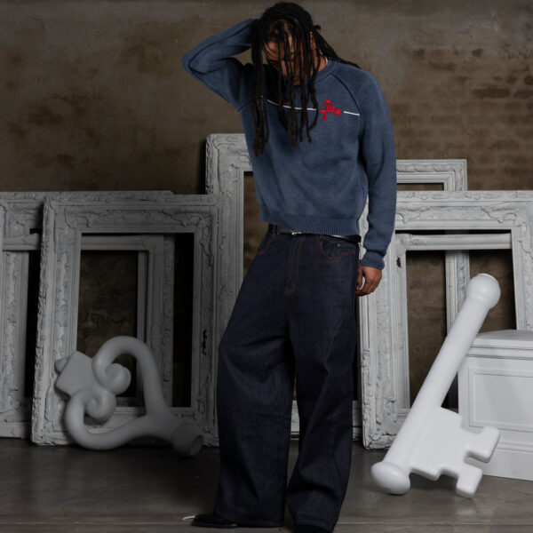 DavrilSupply Tricot à touches croisées (2)