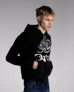 DavrilSupply Black Battle Waffle Zip