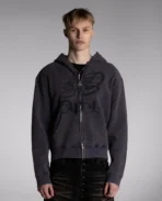 DavrilSupply Bleu Bataille Gaufre Fermeture Éclair