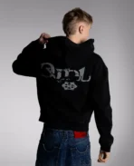 DavrilSupply Brutalist Noir Gaufre Fermeture Éclair