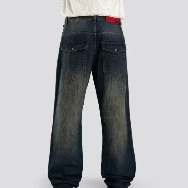 DavrilSupply Jeans droits à poches d'occasion