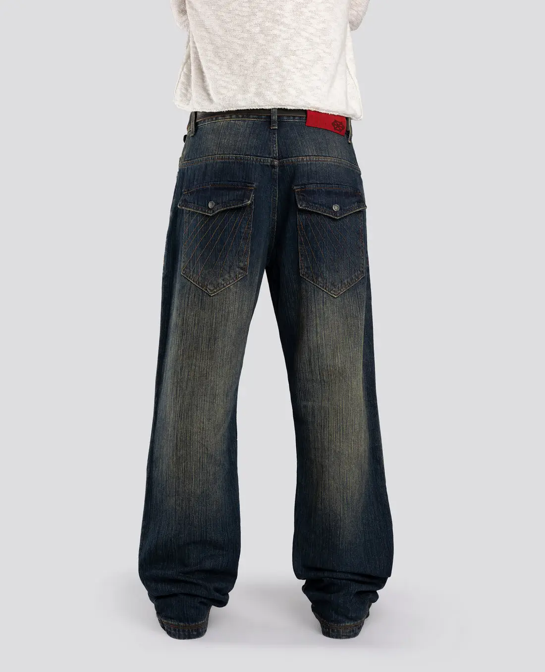 DavrilSupply Jeans droits à poches d'occasion DavrilSupply Jeans droits à poches d'occasion