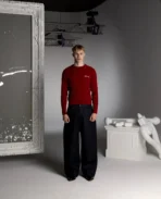 DavrilSupply Pull rouge à ouverture (6)