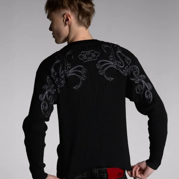 DavrilSupply Tricot à ouverture foncée