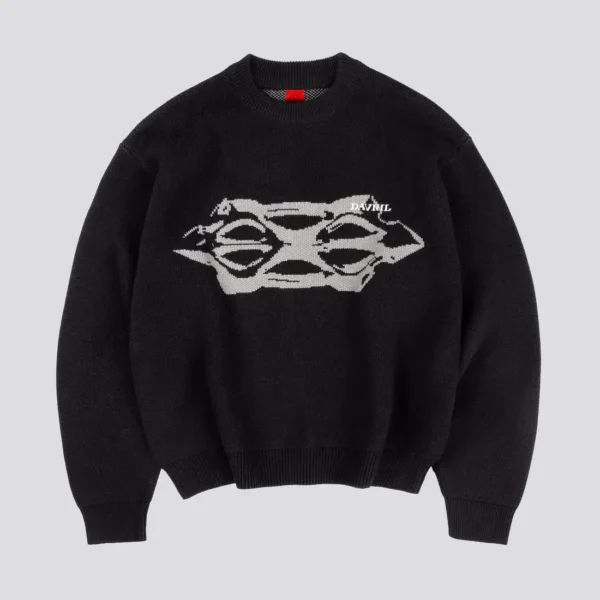 DavrilSupply Tricots Brutal Noirs