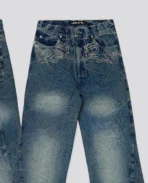 Jean évasé ciré coupe bootcut DavrilSupply (4)