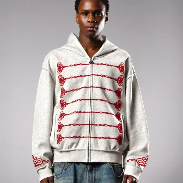 DavrilSupply Grey Empire Zip