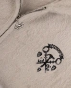 DavrilSupply Gris Classique Fourrure Fermeture Éclair (3)