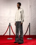 DavrilSupply Gris Classique Fourrure Fermeture Éclair (4)