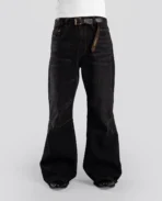 DavrilSupply Jean bootcut Fly Mantik noir (2)
