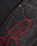 DavrilSupply Jean bootcut Fly Mantik noir (4)