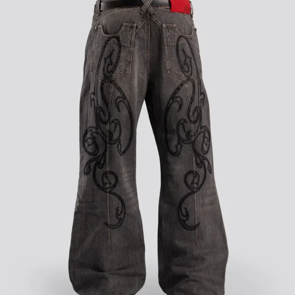 DavrilSupply Nightowl Fly Mantik Bootcut Denim