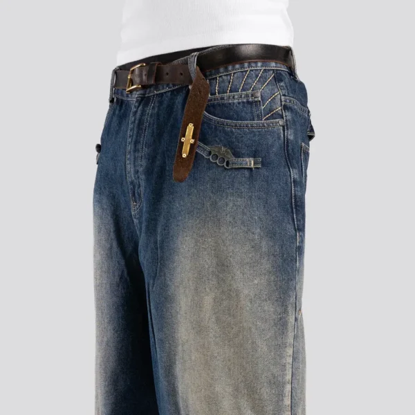 Jean ample DavrilSupply Blue Knuckle (2)