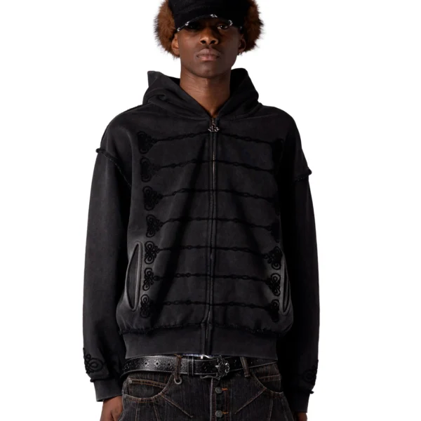 DavrilSupply FullBlack Empire Zip