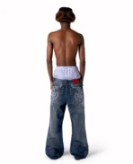 Jean bootcut bleu DavrilSupply (3)