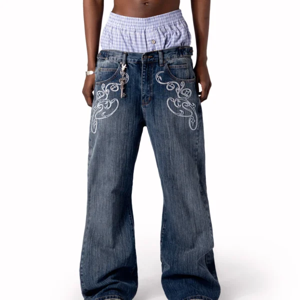 Jean bootcut bleu DavrilSupply