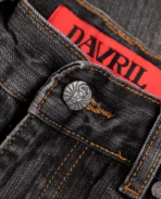 Jean bootcut noir DavrilSupply (10)