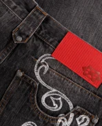 Jean bootcut noir DavrilSupply (11)