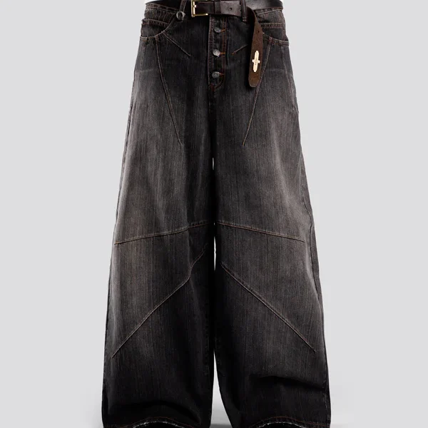 Jean ultra large noir Davrilsupply (5)