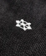 Sweat à capuche noir délavé Davrilsupply en maille (4)