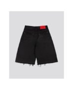 Shorts en jean noirs « Napoleon » (4)