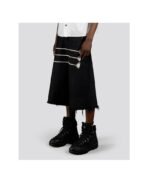 Shorts en jean noirs « Napoleon » (5)