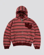 Davrilsupply – Sweat zippé « Red Prisoner »