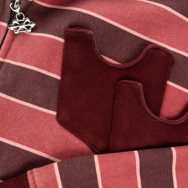 Davrilsupply – Sweat zippé « Red Prisoner » (2)