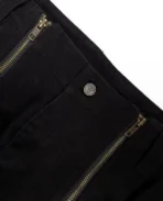 Pantalon cargo noir Para Davrilsupply (4)